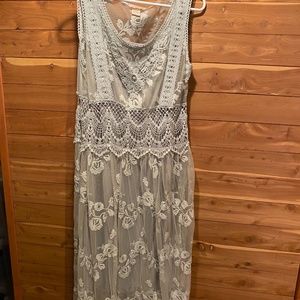 Sundance dress with slip